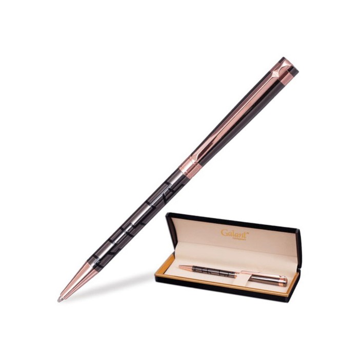 Ручка шариковая подарочная GALANT "Vitznau", с золот.деталями, стержень синий 141664