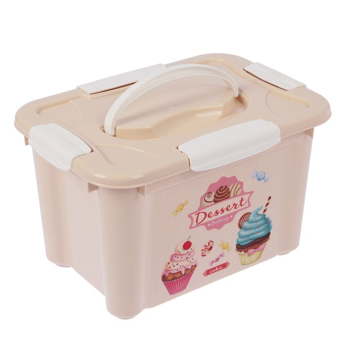 Короб для хранения "Пирожное" 5,5 л