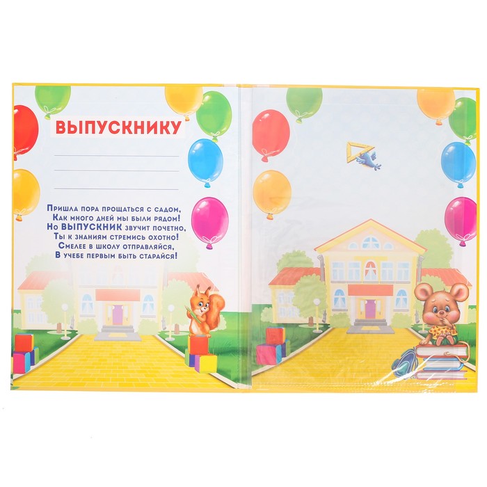 Папка «Выпускник детского сада» с 2-мя файлами