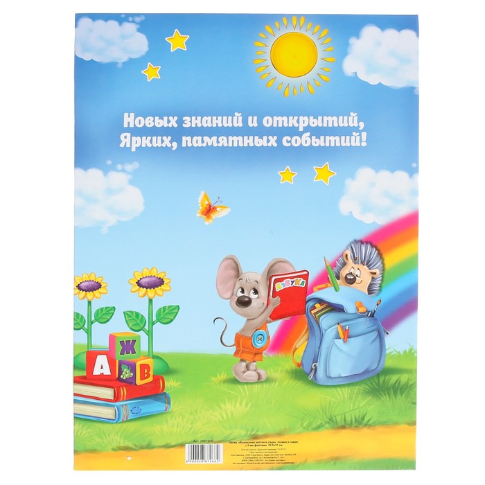 Папка «Выпускник детского сада» с 2-мя файлами