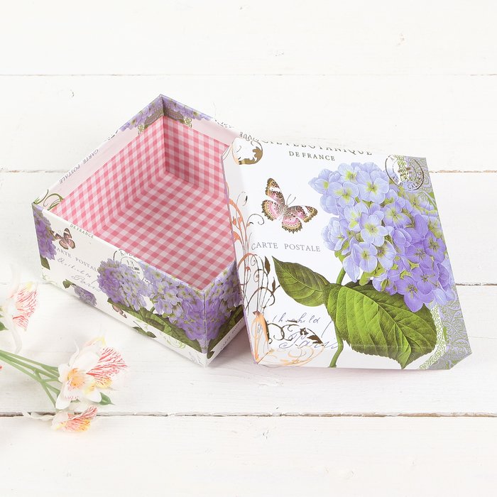 Набор коробок 3в1, 16,5 х 16,5 х 9 - 12,5 х 12,5 х 6,5 см