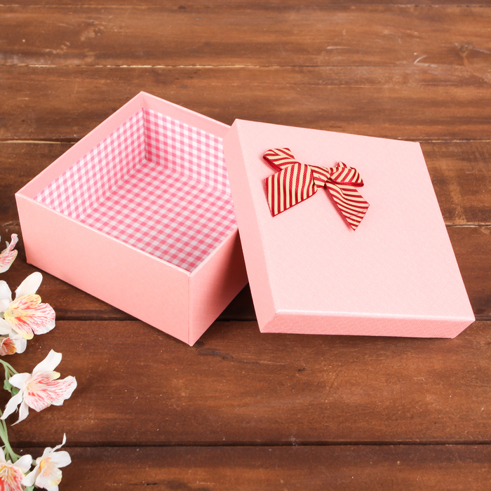 Набор коробок 3в1, 18,5 х 18,5 х 9 - 15 х 15 х 7 см