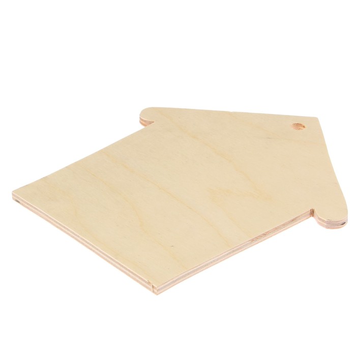 Заготовка для творчества «Доска разделочная», домик, 16х18,5 см