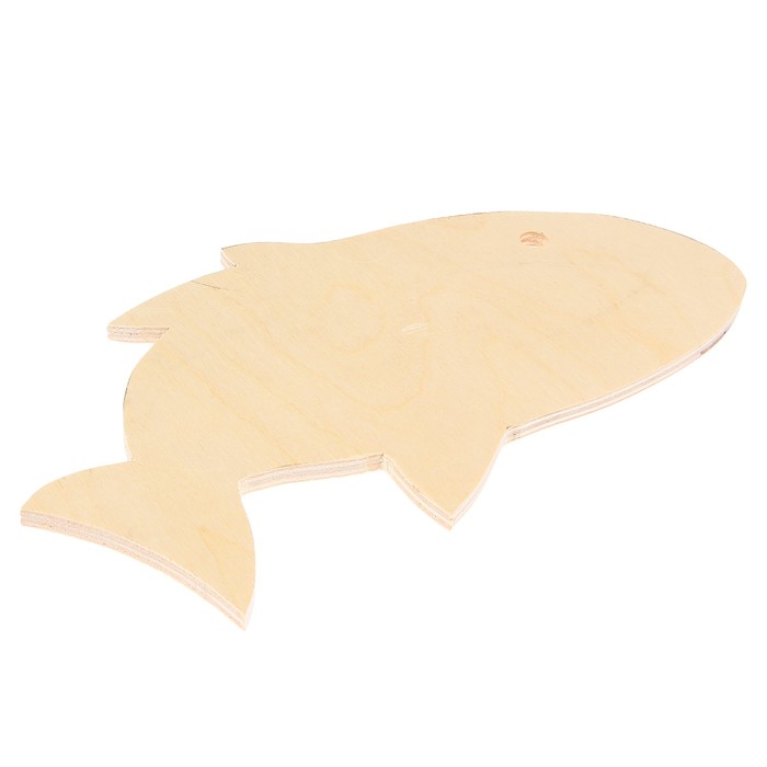 Заготовка для творчества «Доска разделочная», рыбка, 17х19 см