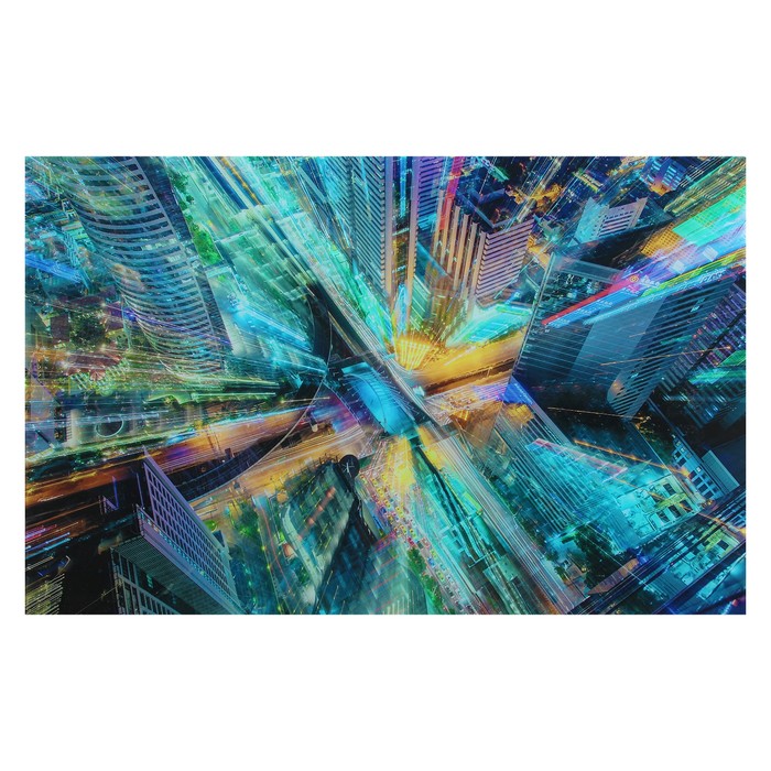 Картина "С высоты птичего палета" 55*35 см