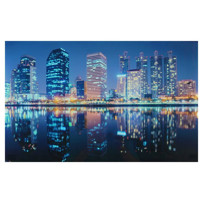 Картина "Мегаполис" 55*35 см