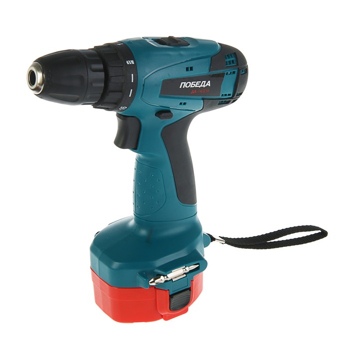 Дрель-шуруповерт "ПОБЕДА" ДА-14/2 М, аккумуляторная