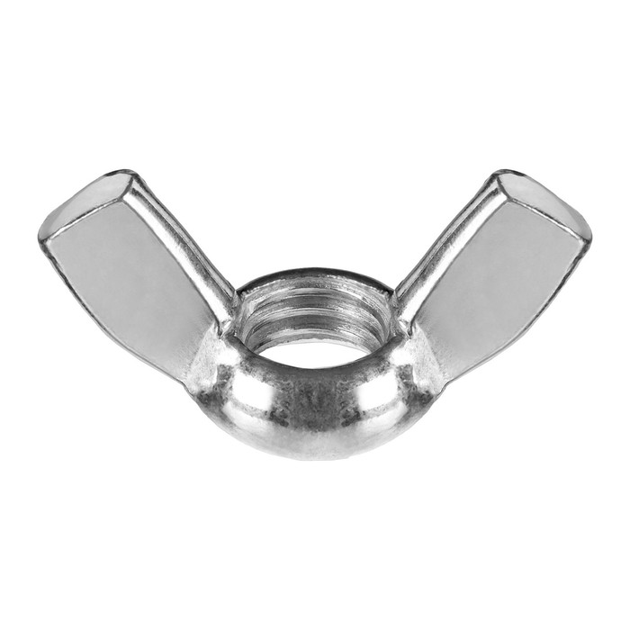 Гайка барашковая DIN 315, "ЗУБР", М3, оцинкованная, в упаковке 5 кг