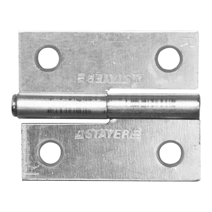 Петля дверная STAYER MASTER, 50 мм, разъемная, правая, цвет белый цинк