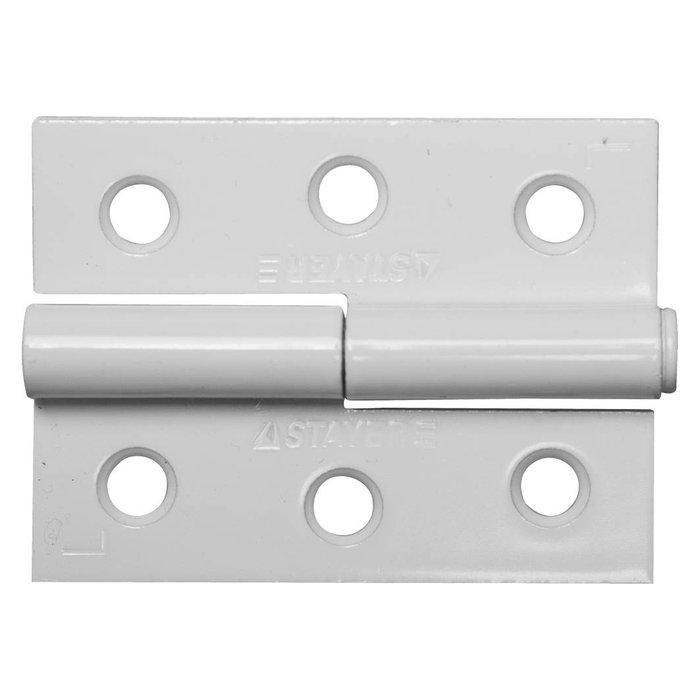 Петля дверная STAYER MASTER, 65 мм, разъемная, левая, белая