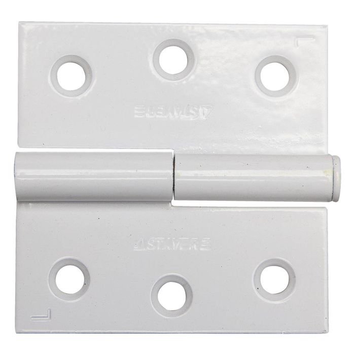 Петля дверная STAYER MASTER, 75 мм, разъемная, левая, белая