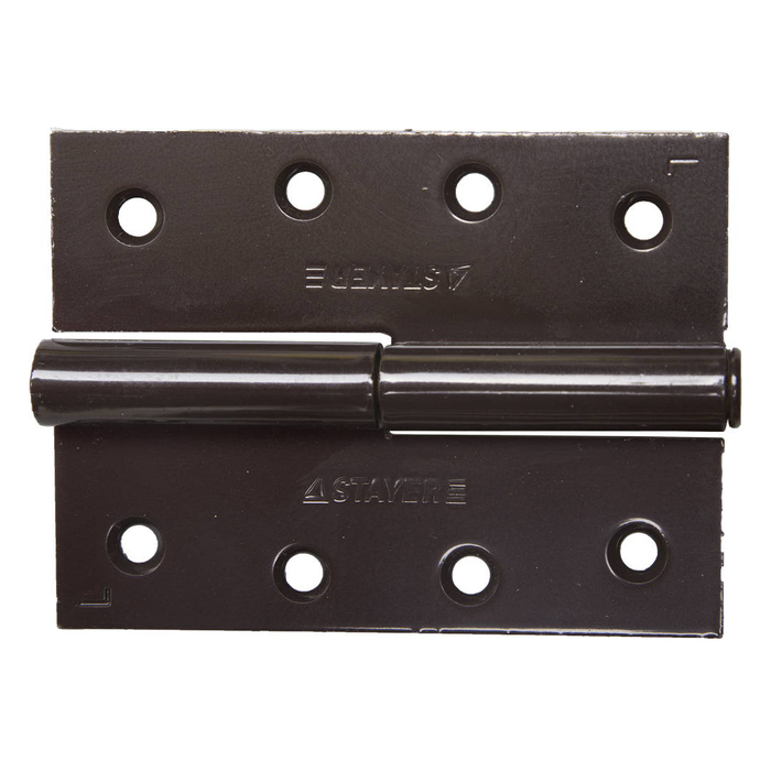 Петля дверная STAYER MASTER, 100 мм, разъемная, левая, коричневая