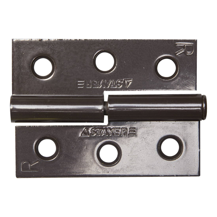 Петля дверная STAYER MASTER, 65 мм, разъемная, правая, коричневая