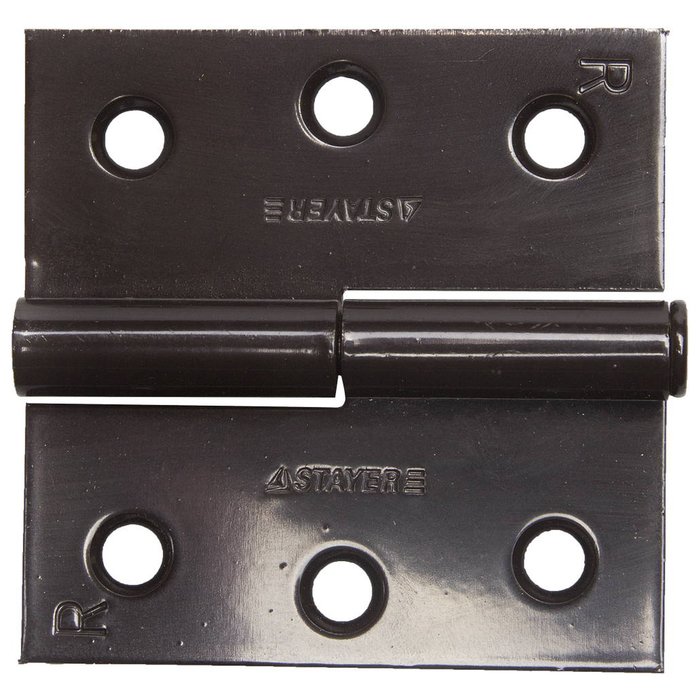 Петля дверная STAYER MASTER, 75 мм, разъемная, правая, коричневая