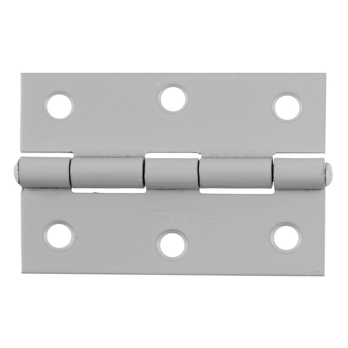 Петля дверная STAYER MASTER, 75 мм, универсальная, белый