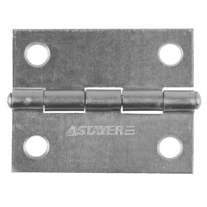 Петля дверная STAYER MASTER, 50 мм, универсальная, цвет белый цинк