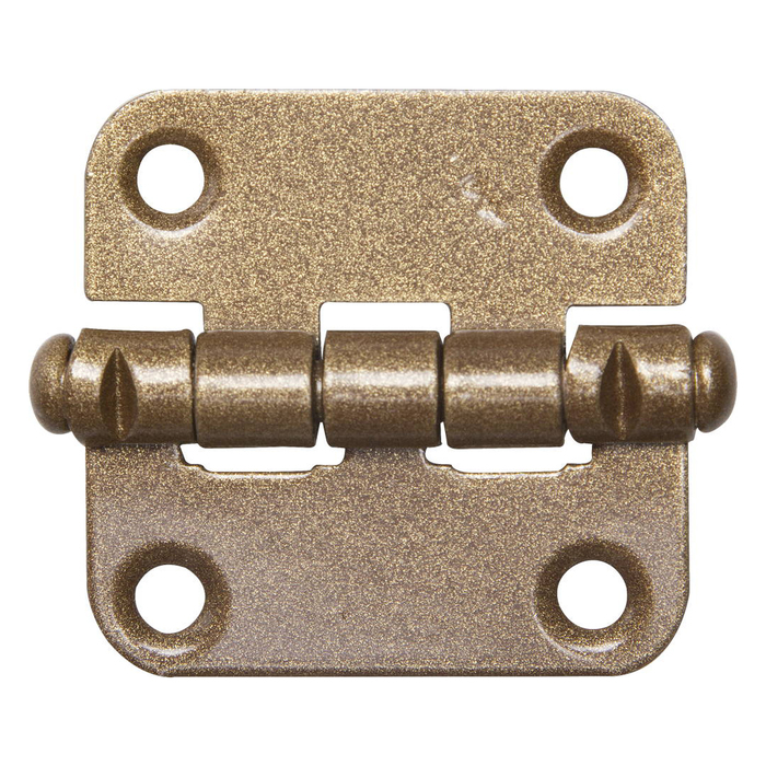 Петля накладная "РОССИЯ" ПН-40, стальная, 40 мм, универсальная, цвет бронзовый металлик