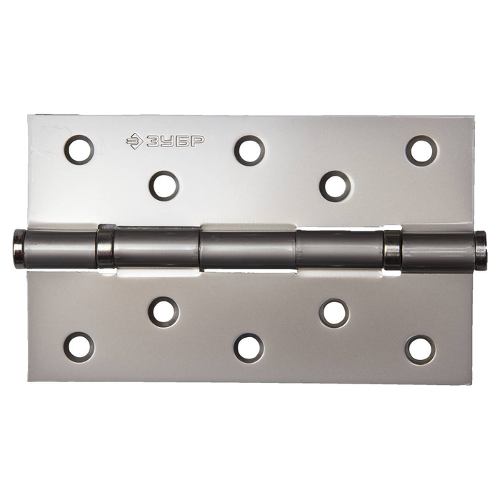 Петля универсальная "ЗУБР" ЭКСПЕРТ, 125х75х2.5 мм, 2 подшипника, цвет мат. никель, 2 шт.