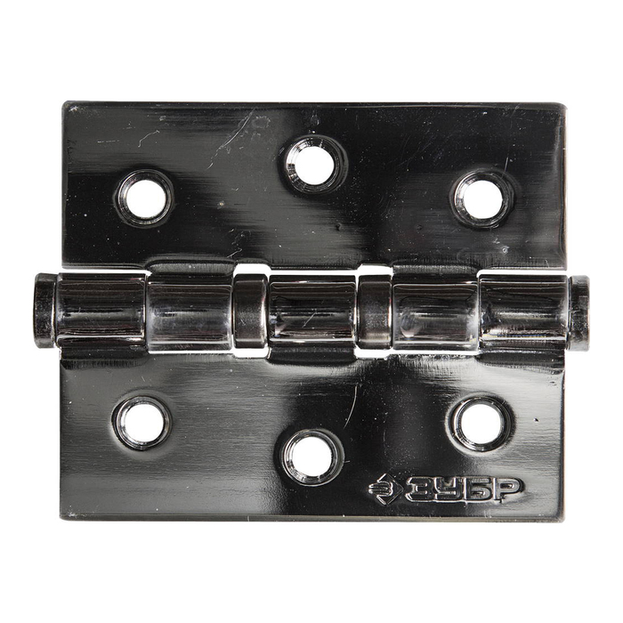 Петля универсальная "ЗУБР" ЭКСПЕРТ, 75х63х2.5 мм, 2 подшипника, цвет хром, 2 шт.