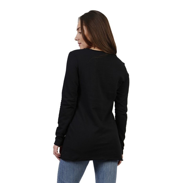 Туника женская LINE on/of, размер 46, цвет серый чёрный ФТ1306