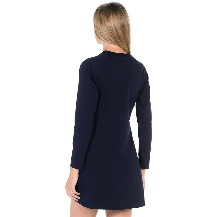 Туника женская "Граффити девочка", размер 42, цвет синий ФТ1080