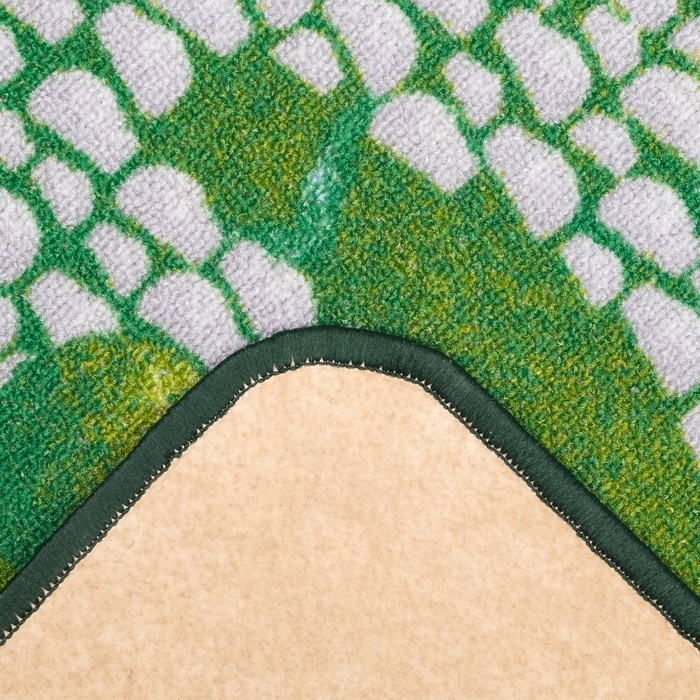 Ковер ЗАМОК 030 100х120 см, фелт, полиамид, 220 гр/м