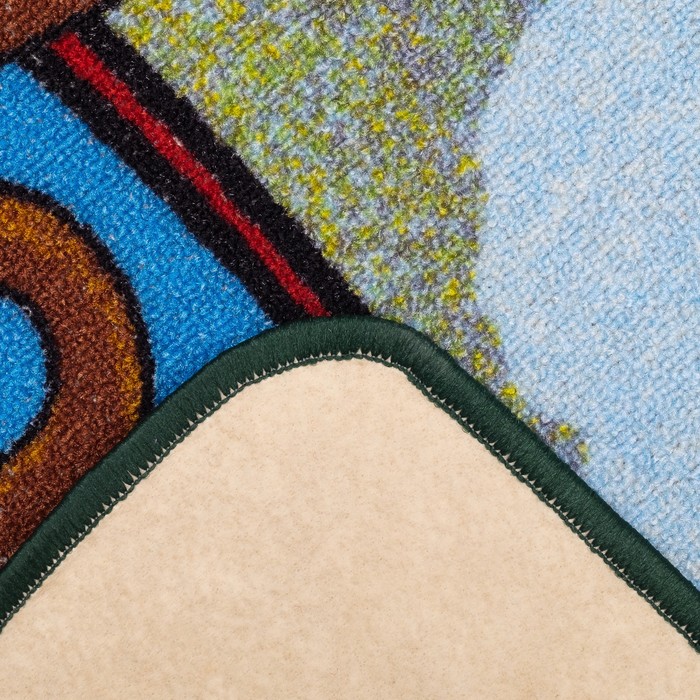 Ковер ТАЧКИ 003 100х150 см, фелт, полиамид, 220 гр/м