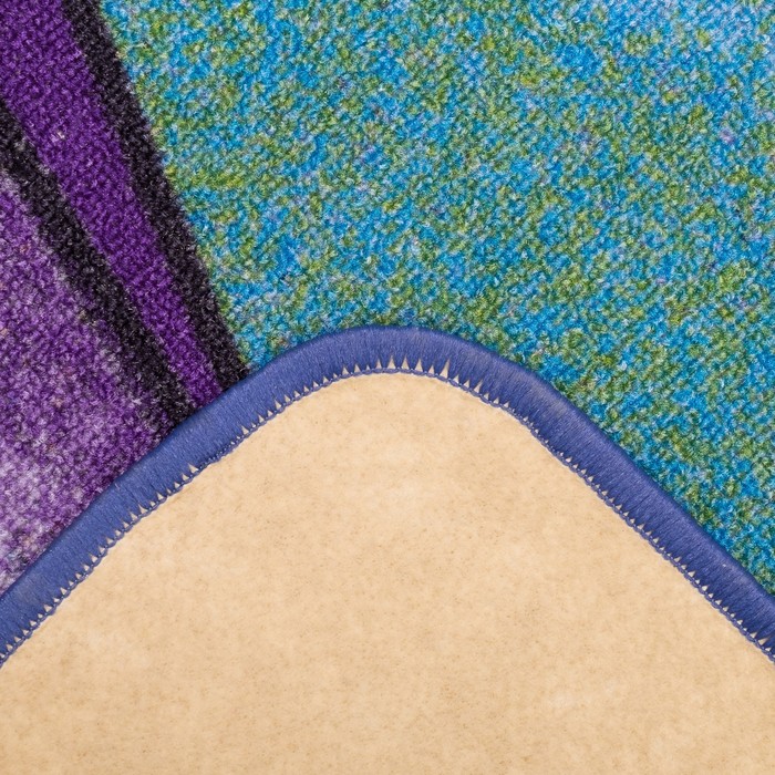 Ковер ТАЧКИ 015 100х120 см, фелт, полиамид, 220 гр/м