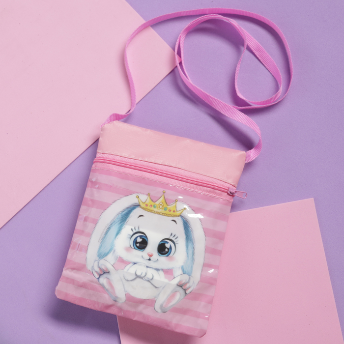 Сумочка детская "Зайка", 14 х 17 см