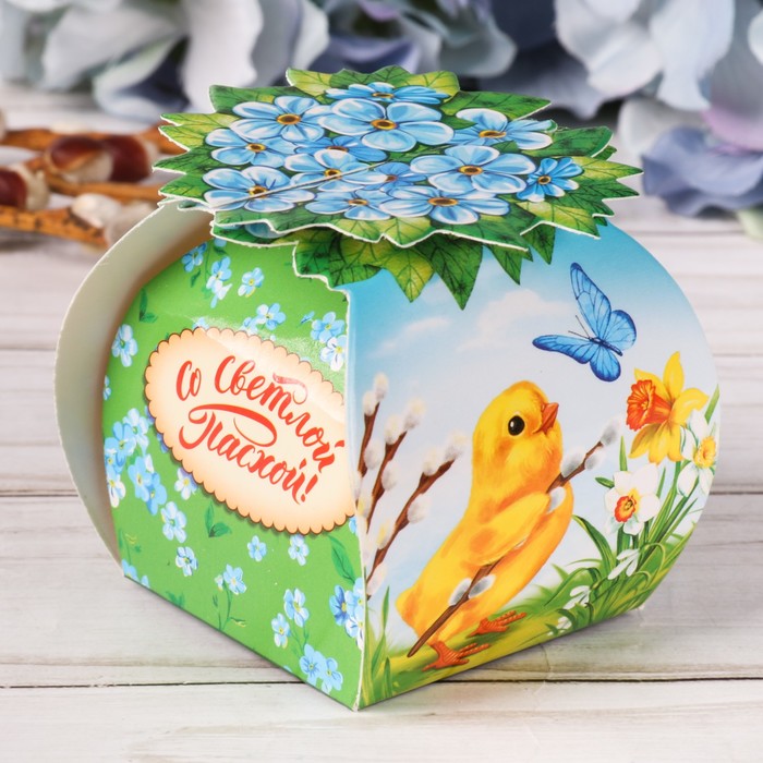 Коробочка подарочная для яйца "Цыплёнок"
