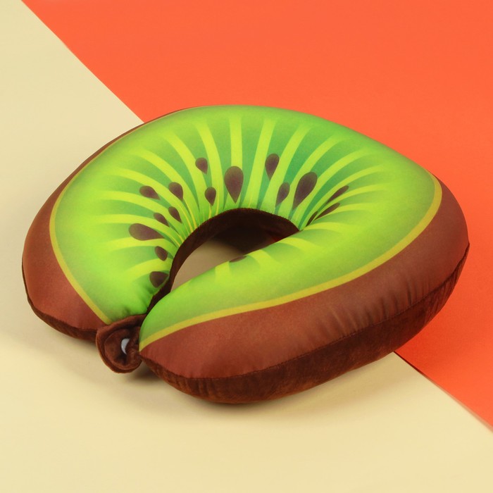 Антистресс-подголовник "Киви" на застёжке