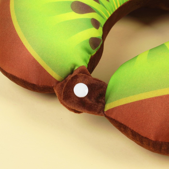 Антистресс-подголовник "Киви" на застёжке