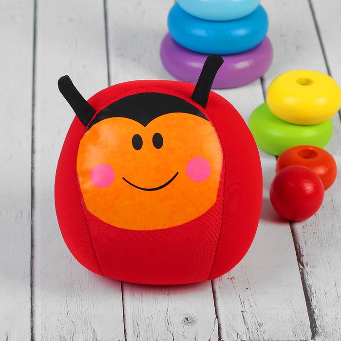 Игрушка-антистресс мяч "Божья коровка"  УЦЕНКА