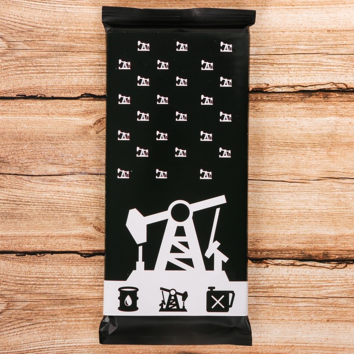 Обертка для шоколада "Нефтяник"