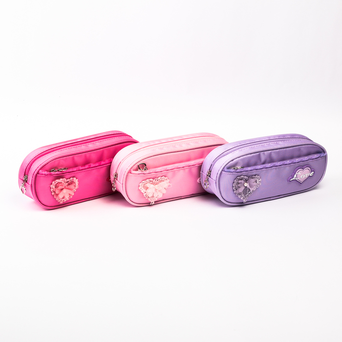 Пенал школьный на молнии МИКС Стиль