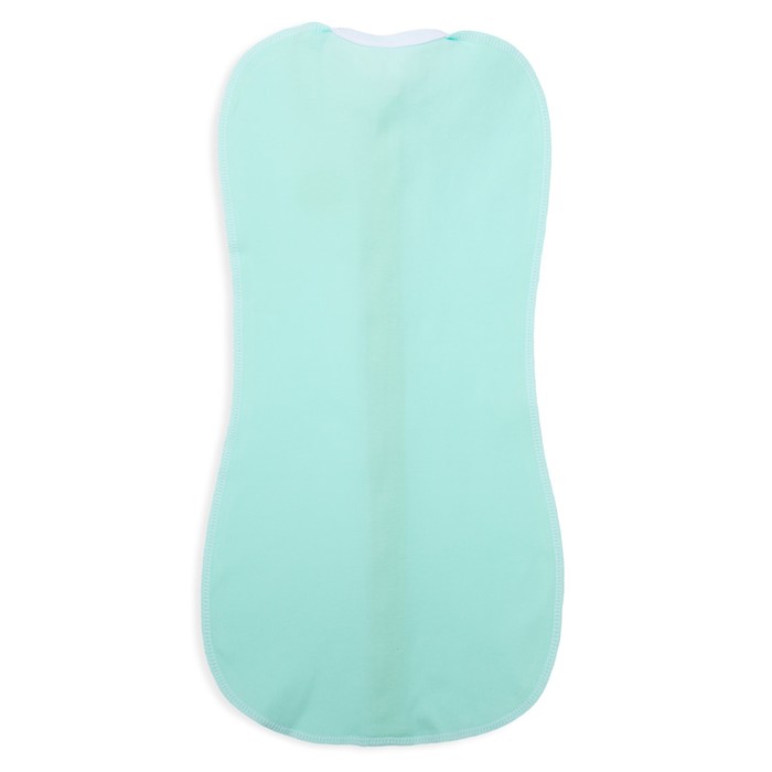 Пеленка-кокон "Зверята", рост 56-62 см, цвет ментол, интерлок