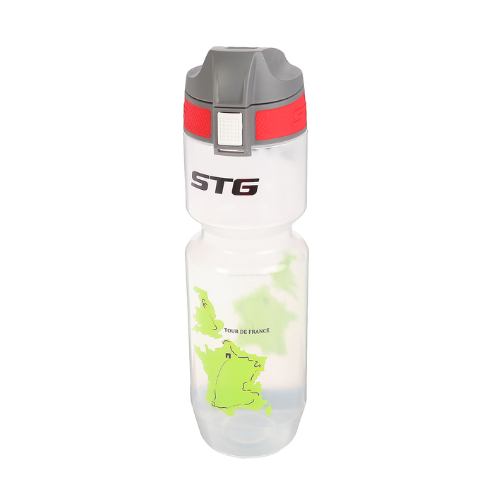 Велофляга STG 750мл "Tour de France" TRANSPARENT, ED-BT21