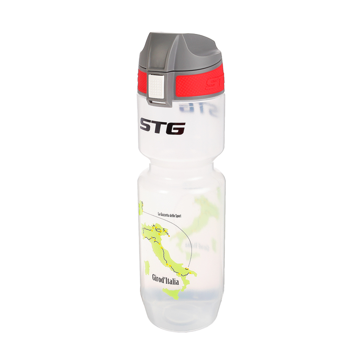 Велофляга STG 750мл "Girod'Italia" TRANSPARENT, ED-BT20