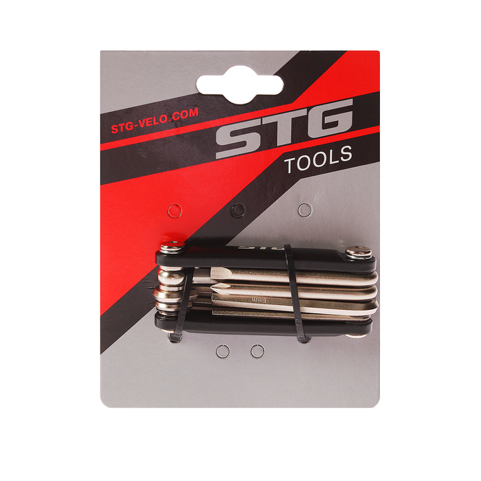 Мультиключ STG YC-262, 9 предметов