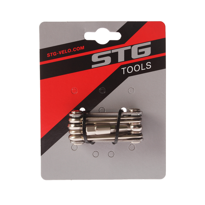 Мультиключ STG YC-286N, 9 предметов