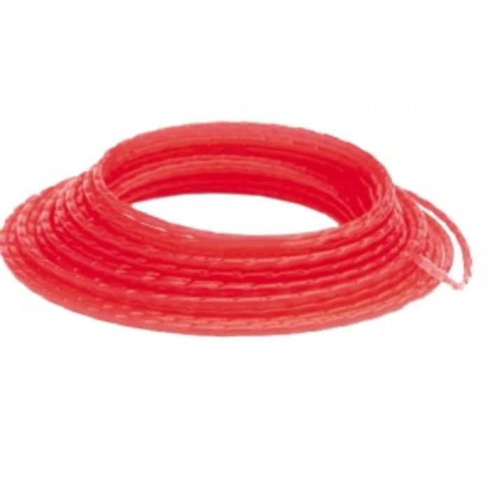 Леска тримерная "HUSQVARNA" бесшумная, 3х10 м , цвет малиновый