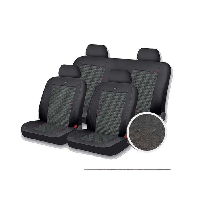 Авточехлы VOYAGE LADA PREMIUM, серый, трикотаж