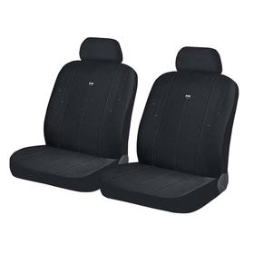 

Авточехлы DIRECT FRONT, на передние кресла, черно-серый, трикотаж
