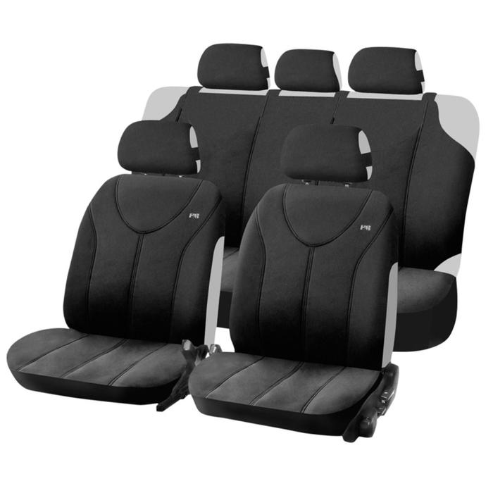 

Авточехлы TROPHY PLUS, черный, трикотаж