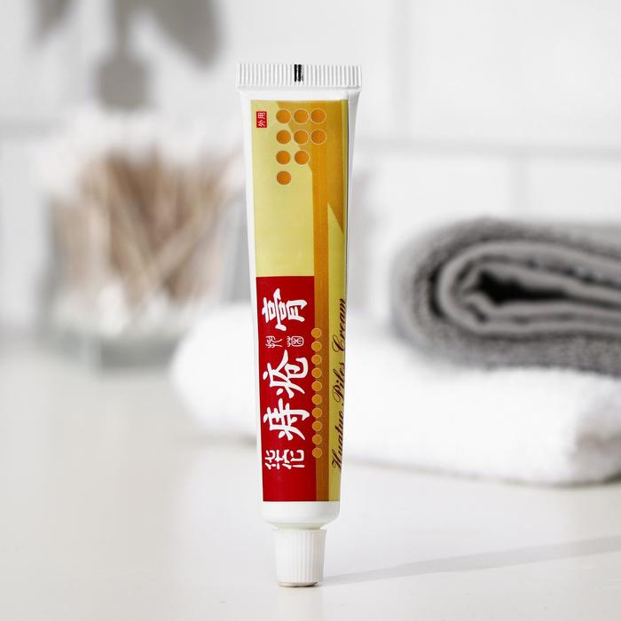 Фитокрем Huatuo Piles Cream от геморроя с мускусом, 25 гр