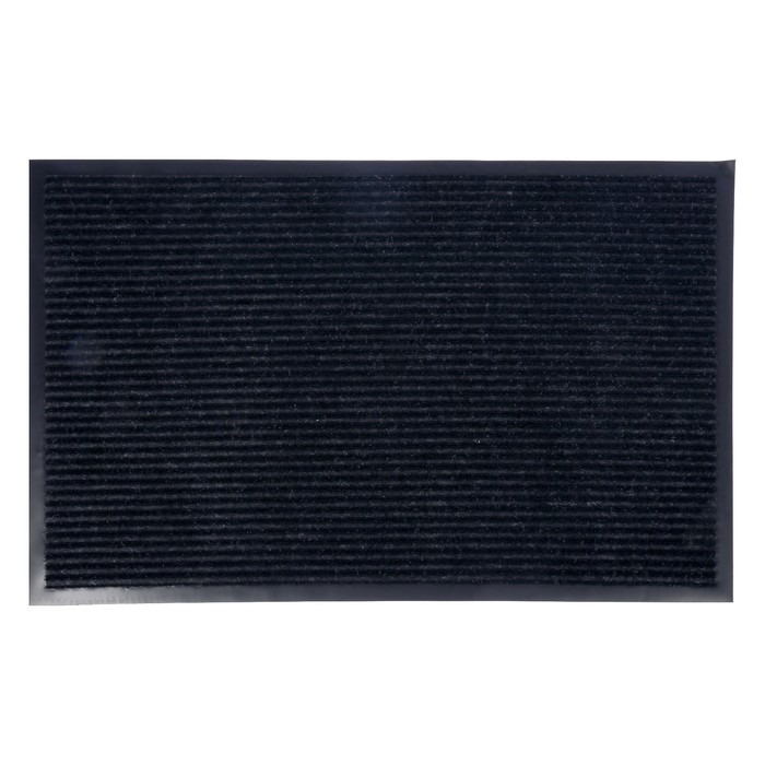 Коврик придверный, влаговпитывающий Tuff Lux, цвет чёрный