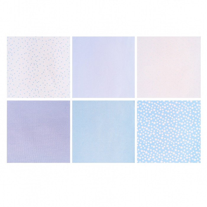 Набор самоклеящихся тканей «Малыш», 30 х 30 см