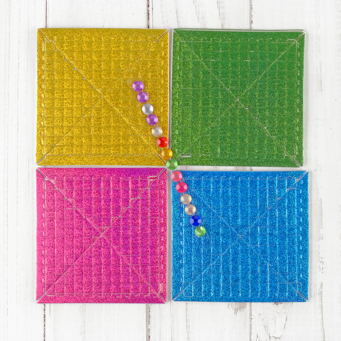 Мозаика стикерная "Опа!" СМЕШАРИКИ Крош , EVA стикеры + стразы