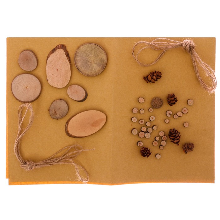 Набор для декора фоторамок и интерьерных букв «Сказочный лес» 30 х 21 х 2 см