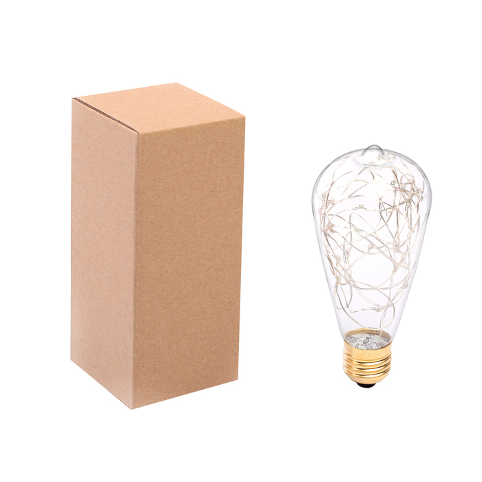 Лампа светодиодная декоративная "Ретро" ST64, 145 х 64 мм, Е27, 3 Вт, 230 В, Зеленый